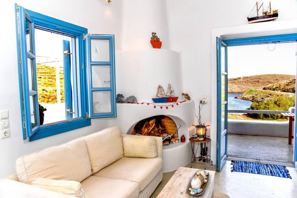 Villa Niloya Kythnos Loutrá Exterior foto